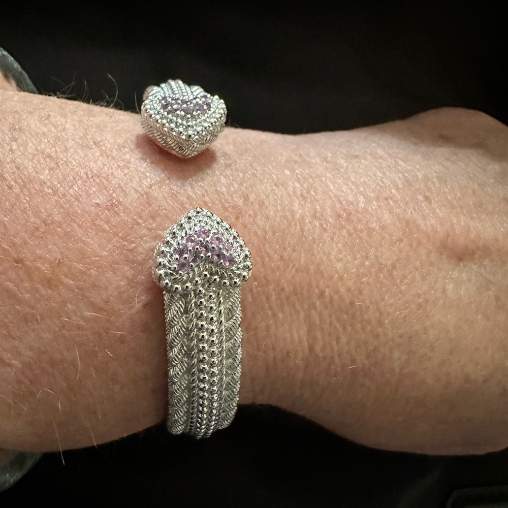 SOLD💚Judith Ripka Sterling Bracelet - Picture 2 of 5